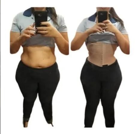 Imagem de Cinta Modeladora Feminina De Cintura E Barriga Pós Cirurgia