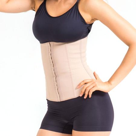 Imagem de Cinta Modeladora Reduzir Cintura Body Shaper Algodão Esbelt