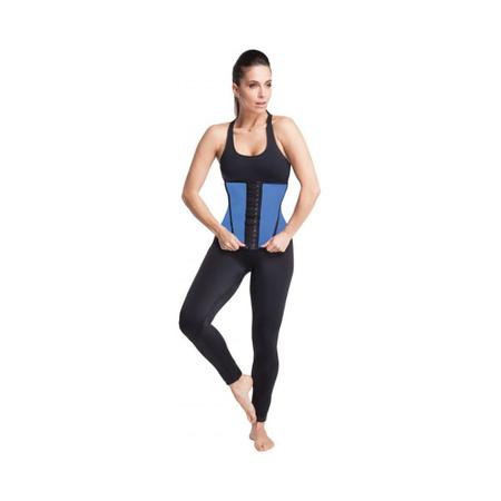 Imagem de Cinta Modeladora Waist Trainer Azul Esbelt 062WT