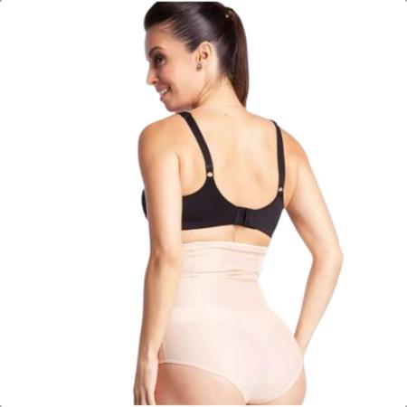 Cinta Pos Parto Calcinha Modeladora Zipper Esbelt Ref. 3140