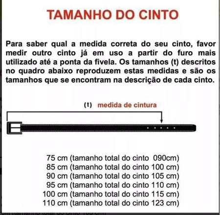 Imagem de Cinto Masculino ajustável Em Elástico Marinho