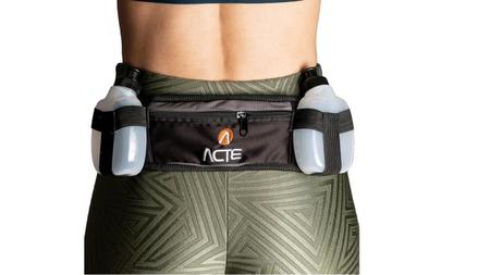 Imagem de Cinturao de hidratacao com duas garrafas para atividades fisicas