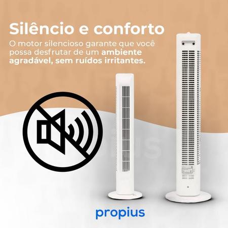 Imagem de Circulador Ar 220V Ventilador Silencioso Potente Casa