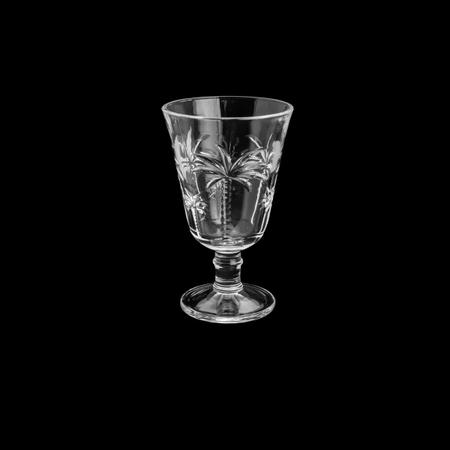 Cj.7 Pcs Jarra c/6 Taças Cristal Palm Transparente 1.3L/240ml - Lyor Imagem de Cj.7 Pcs Jarra c/6 Taças Cristal Palm Transparente 1.3L/240ml