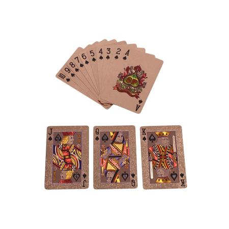 Jogo de Cartas Baralho Rosé Gold