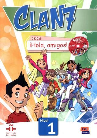 Imagem de Clan 7 con hola, amigos! 1 libro del alumno + extension digital - EDINUMEN