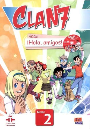 Imagem de Clan 7 con hola, amigos! 2 libro del alumno + extension digital