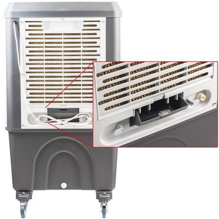 Climatizador Evaporativo 70 Litros Premium CLI70 Ventisol na Mak Frios