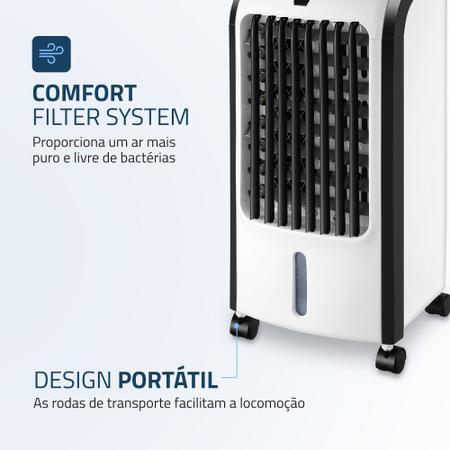 Imagem de Climatizador de ar portátil 4 funções com controle remoto Fresh Air - CL-03 - Mondial