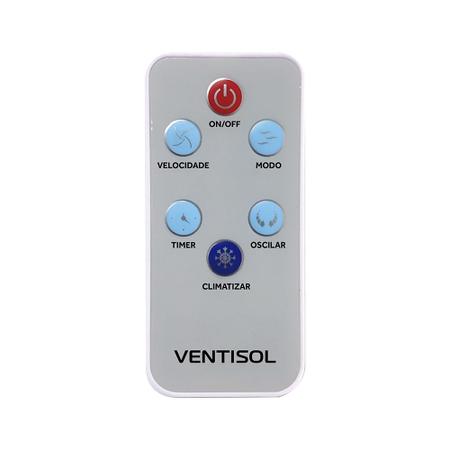 Climatizador Ventilsol Nobile Clm10-01 Branco 10 Litros 127v - VENTSOL Imagem de Climatizador Ventilsol Nobile Clm10-01 Branco 10 Litros 127v