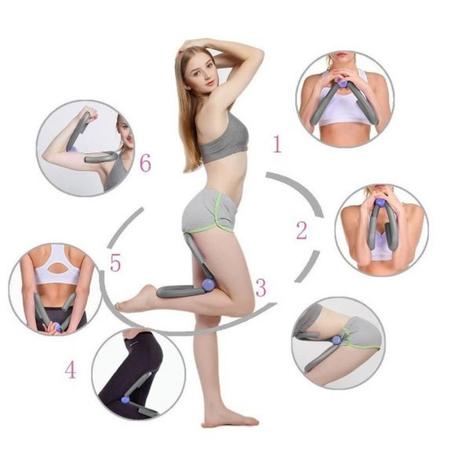Imagem de Clipe Tonificador Muscular Yoga Pernas Coxa Braços Bumbum Músculos Bíceps Ganhar Treino Casa Treinamento Hipertrofia