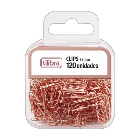 Imagem de Clips 28mm cobre 120 un Tilibra