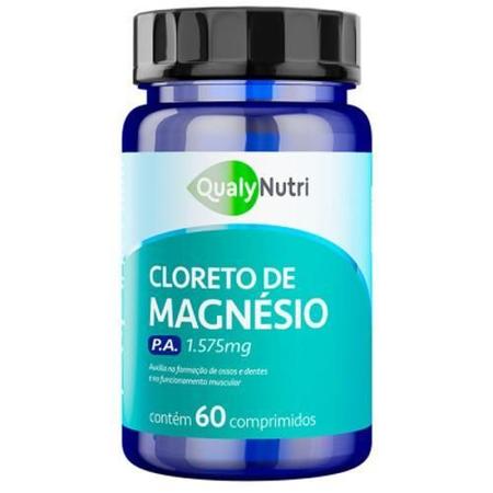 Imagem de Cloreto De Magnésio P.A. Qualy Nutri 1575Mg C/60 Comprimidos