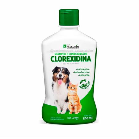 Imagem de Clorexidina Shampoo E Condicionador Para Cães E Gatos