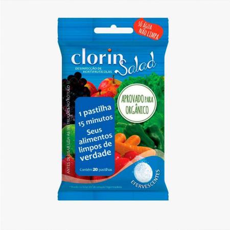 Imagem de Clorin salad higienizador de hortifrutícolas - 20 pastilhas
