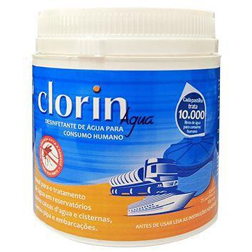 Imagem de Cloro em pastilha Tratamento Agua 10.000 Litros Clorin 25 Pastilhas de 20g
