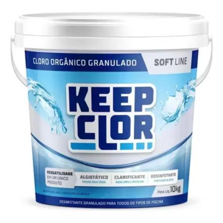 Imagem de Cloro Orgânico Piscina Soft Line Keepclor 10kg