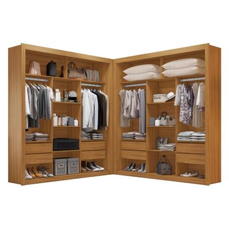 Imagem de Closet Casal Premium 8 Gavetas Amoudi Móveis