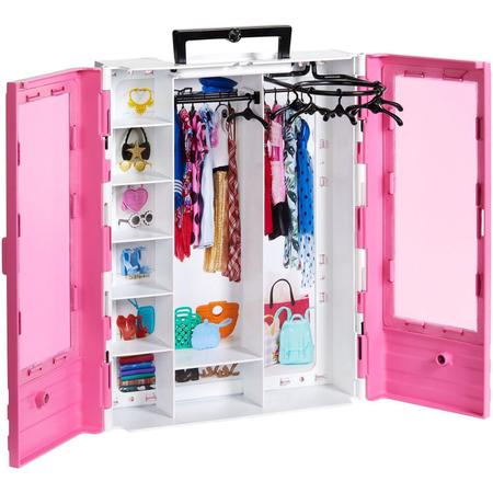 Novo Closet de Luxo da Barbie com Boneca Mattel - Fátima Criança