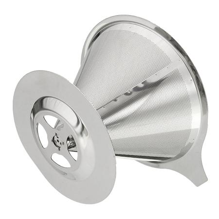 Coador Filtro De Café Em Aço Inox Pequeno Sem Uso Papel 101 - CORREIA ECOM Imagem de Coador Filtro De Café Em Aço Inox Pequeno Sem Uso Papel 101