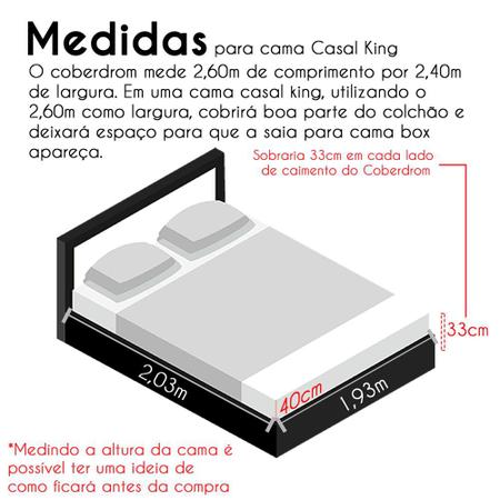 Imagem de Coberdrom Casal King 2,60m X 2,40m Manta Microfibra E Sherpa Lã Pele de Carneiro Fuji - Avelã