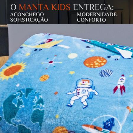 Imagem de Coberta Solteiro Mundo Kids Cobredrom Luxo Aveludada Super Fofinha e Quentinha BOUTI