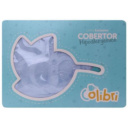 Imagem de Cobertor Bebê Colibri Relevo Hipoalergênico- Azul