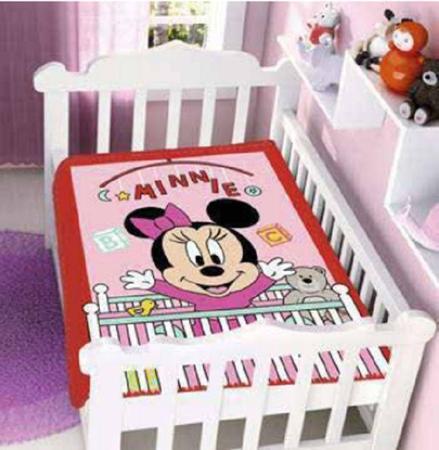 Imagem de Cobertor bebê disney minnie - jolitex