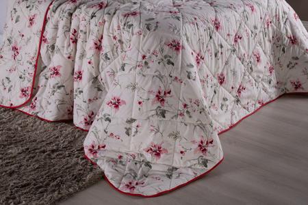 cobertor cama solteiro 400 fios dupla face 100% poliéster micro percal - Beatriz Enxovais Imagem de cobertor cama solteiro 400 fios dupla face 100% poliéster micro percal