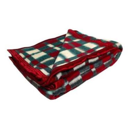 Imagem de Cobertor casal 180m x 220m boa noite guaratinguetá vermelho