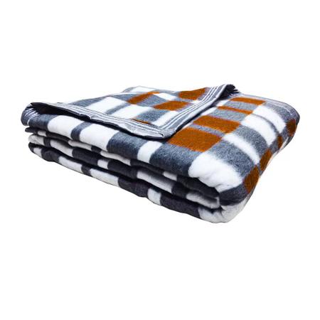 Imagem de Cobertor Casal 180x220cm Quality Blanket Guaratinguetá Laranja