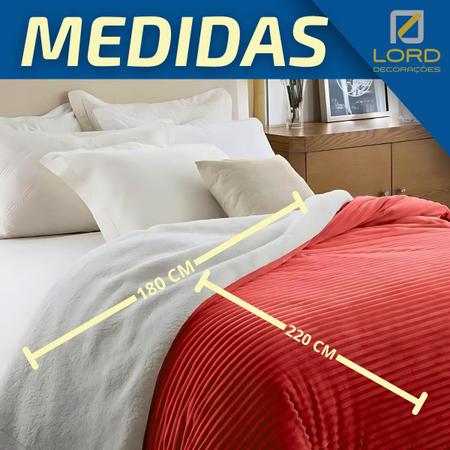 Cobertor Casal Boreal Corttex Liso Toque Macio Confortável Imagem de Cobertor Casal Boreal Corttex Liso Toque Macio Confortável
