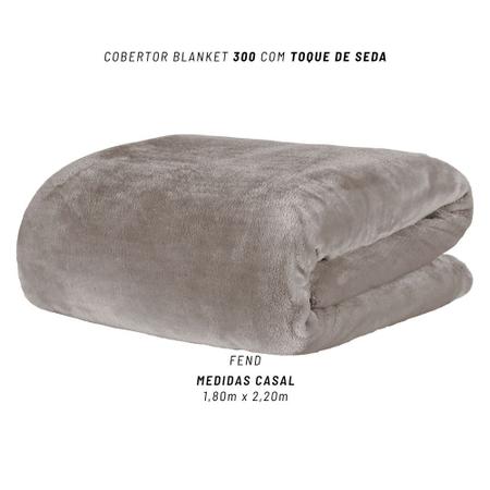 Imagem de Cobertor Casal Kacyumara Blanket 300 Soft Liso 1,80x2,20m