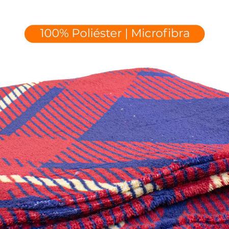 Imagem de Cobertor Casal Microfibra Antialérgico 1,8X2M Bologna Camesa