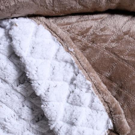 Imagem de Cobertor Casal Sherpa Toque Lã de Carneiro Dupla Face