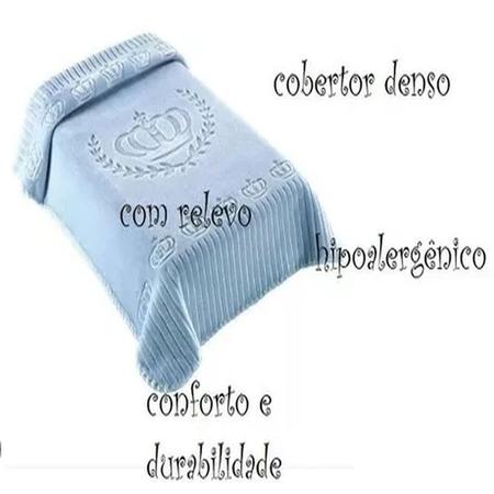 Imagem de Cobertor de Bebe em Alto Relevo Colibri Linha Exclusive Hipoalérgico 80X1,10m