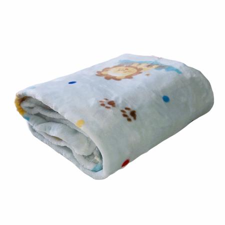Imagem de Cobertor de Berço Bebê Flannel Kyor Plus Baby 0,90x1,10m Jolitex