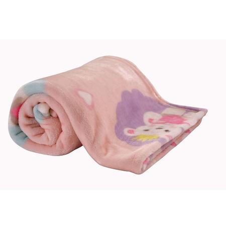 Imagem de Cobertor flannel bebe estampado macio antialergico