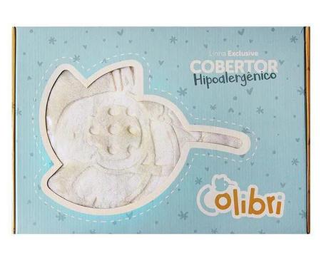 Imagem de Cobertor Hipoalergênico Colibri - Bege Elefante