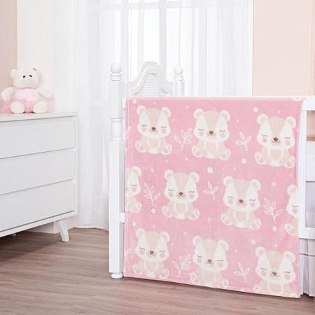 Imagem de Cobertor infantil anti alergico 0,9 x 1,10 manta baby flannel maya