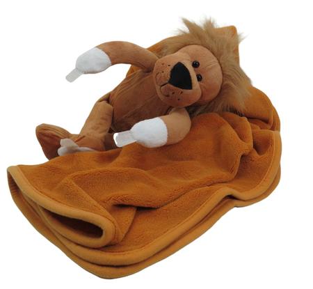 Imagem de Cobertor Infantil Antialérgico de Bichinho de Pelúcia - Coleção Zoo