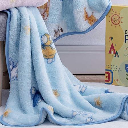 Imagem de Cobertor Infantil Jolitex Pelo alto 90cm x 1,10m