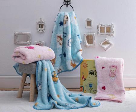 Imagem de Cobertor Infantil Pelo Alto ul-Jolitex Estampas Sortidas