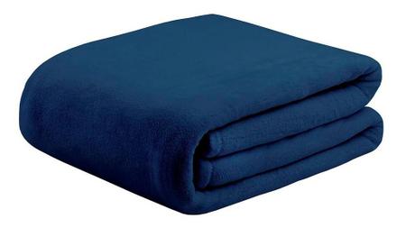 Imagem de Cobertor King 480gr Soft Azul Marinho  Naturalle