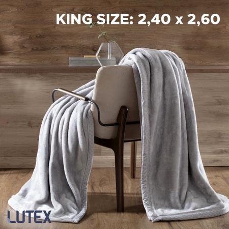 Imagem de Cobertor King Size Kacyumara Blanket 700 High Alta Gramatura Microfibra de Poliéster Super Macio