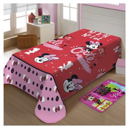 Imagem de Cobertor Manta Jolitex Soft Personagens Minnie