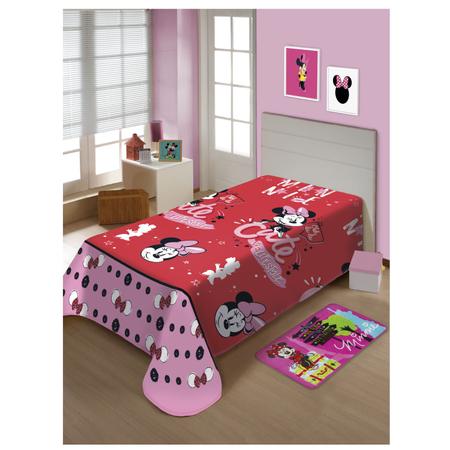 Imagem de Cobertor Manta Jolitex Soft Personagens Minnie