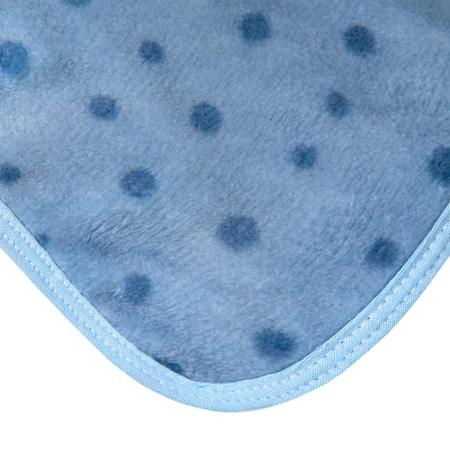 Imagem de Cobertor Manta Mantinha de Bebê Frio Poá de Microfibra 90cmx70cm Papi Friends
