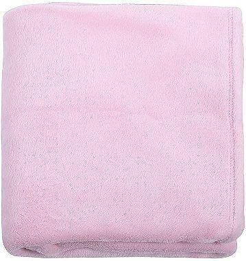 Imagem de Cobertor Manta Mantinha para Bebe de Microfibra Mami Papi Textil Rosa