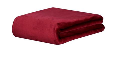 Imagem de Cobertor Manta Super Soft 300 g/m² Queen Malbec Sonhare